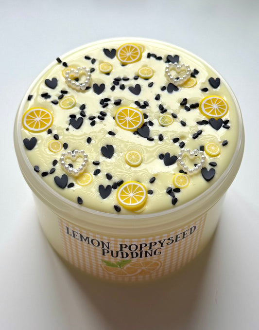 Lemon Poppyseed Pudding