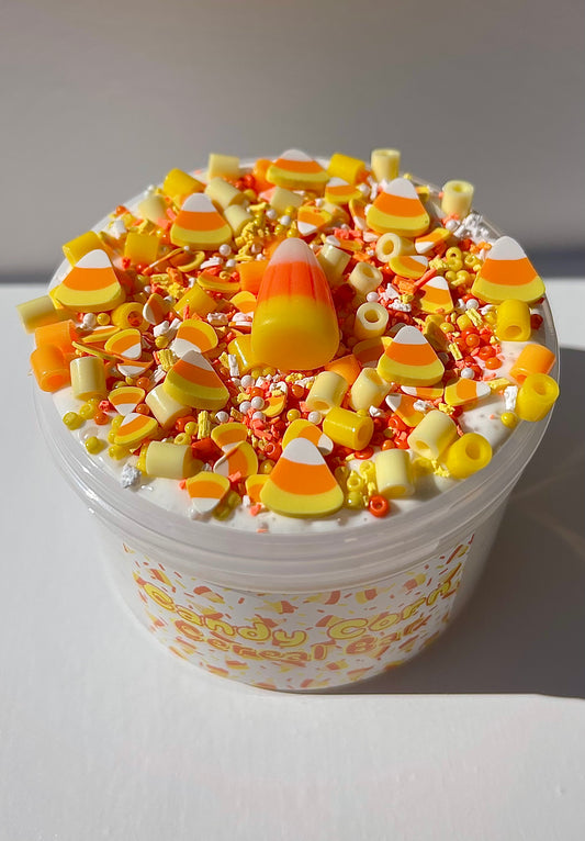 Candy Corn Cereal Bar