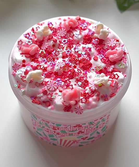 Cranberry Popcorn Ball