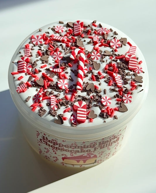 Peppermint Bark Cheesecake Filling