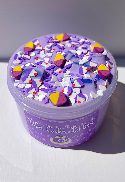 Ube Cake Bites